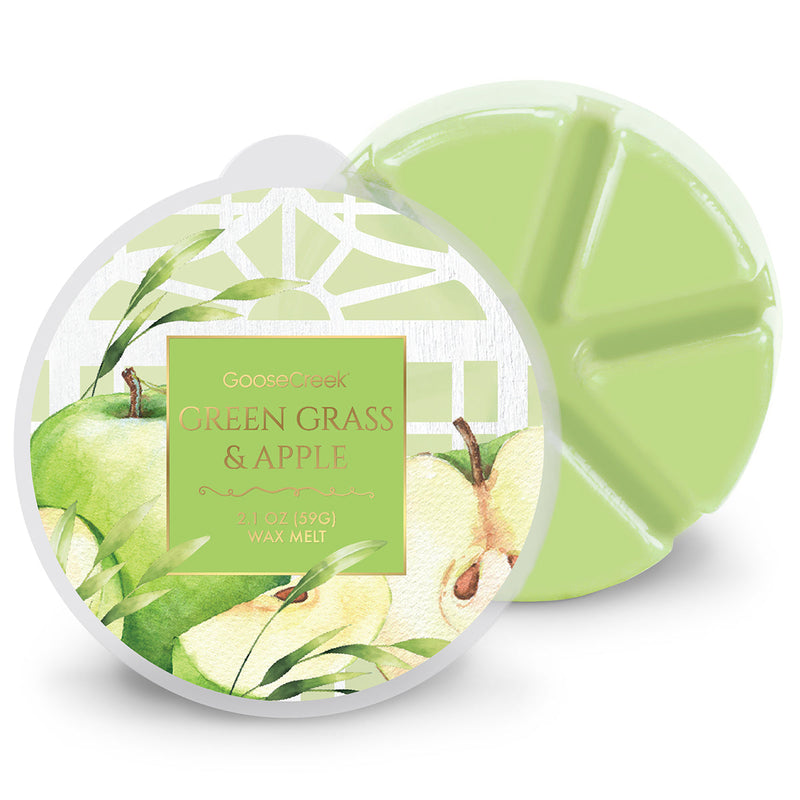 Green Grass & Apple Wax Melt Z1